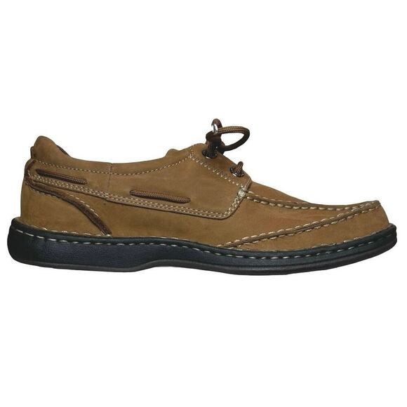 Clarks Men’s Waterloo XTR Lite Nubuck Boat Shoes Brown Size 8.5 - Picture 3 of 8